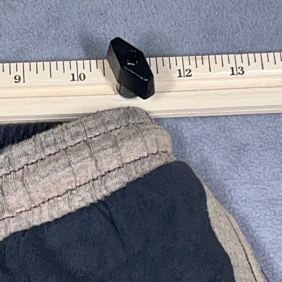 Pull&Bear Wide Leg‎ Pants Women's XS Black Tan Contrast Trim Cotton NWT - Picture 6 of 10